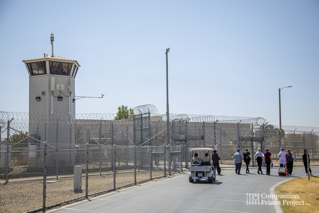 Inside the grounds at Valley State Prison