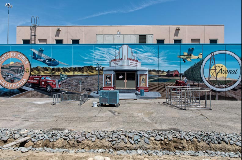 City of Avenal outdoor mural